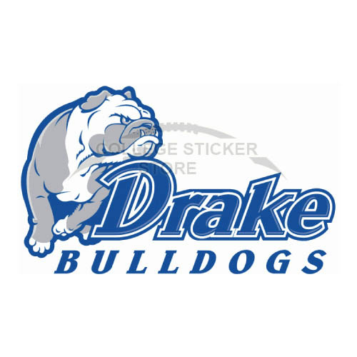 Design Drake Bulldogs Iron-on Transfers (Wall Stickers)NO.4275